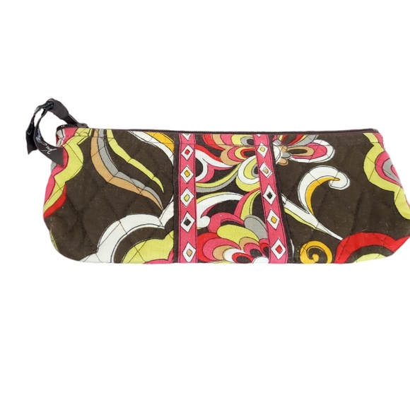 VERA BRADLEY PUCCINI QUILTED CROSSBODY BAG, TRIFOLD WALLET & PENCIL BAG SET '06 - Picture 12 of 16